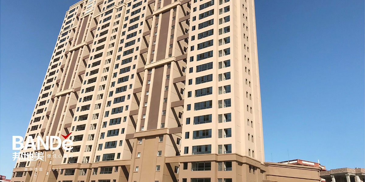 高层建筑外墙防水实景